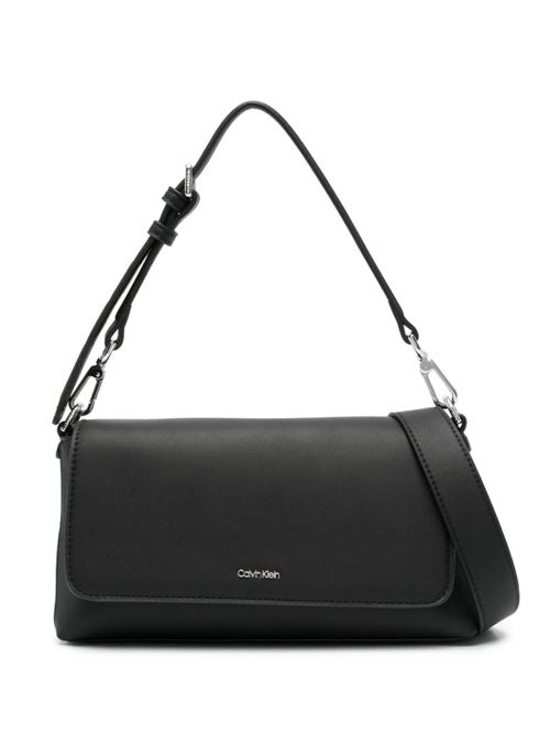 Borsa donna a spalla nera Calvin Klein | K60K611928BEH